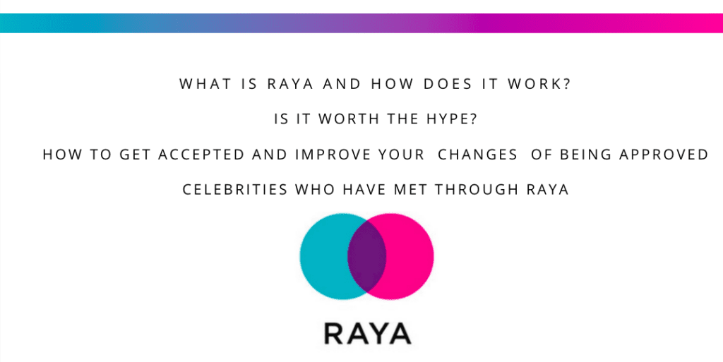 Raya Dating App Review and How to Get Accepted