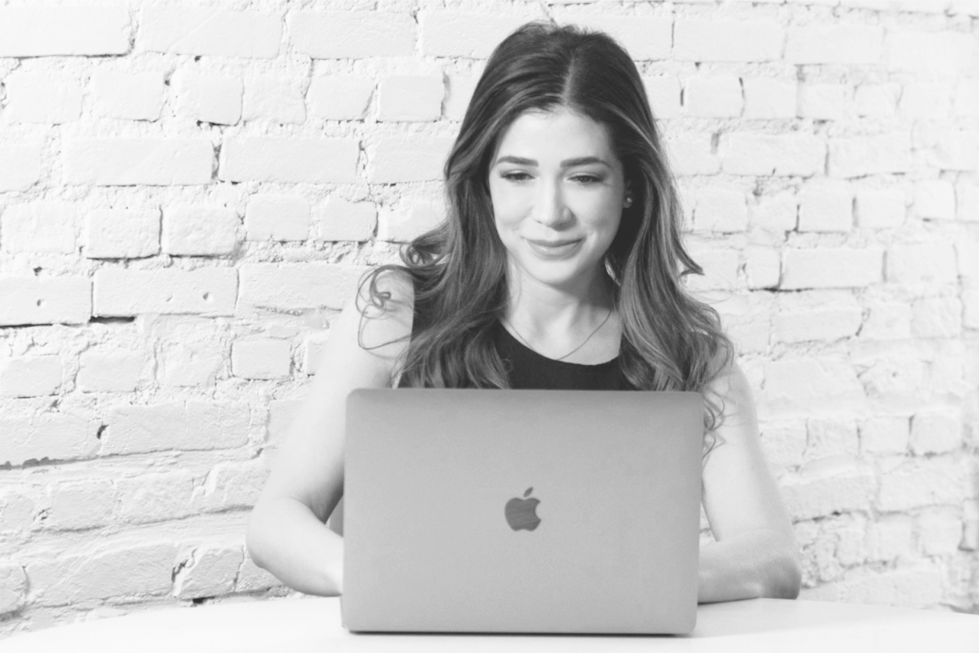 video call of girl on computer